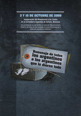 Poster Homenaje de todos los argentinos...